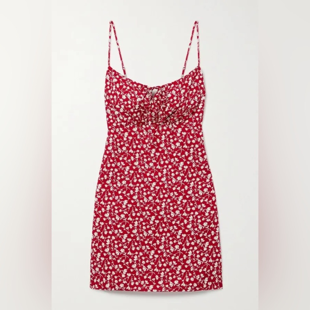 Reformation Abbot Mini Dress